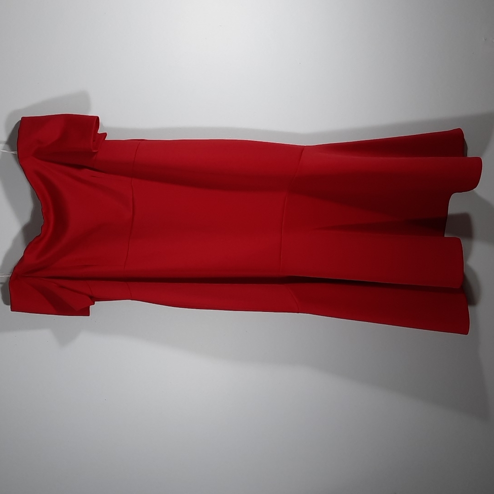 Eloquii Red Off-Shoulder Maxi Dress